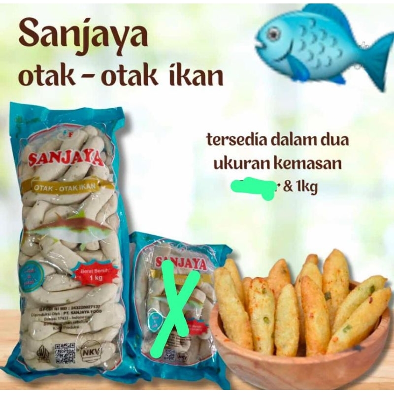 

Otak otak Ikan Sanjaya 1kg