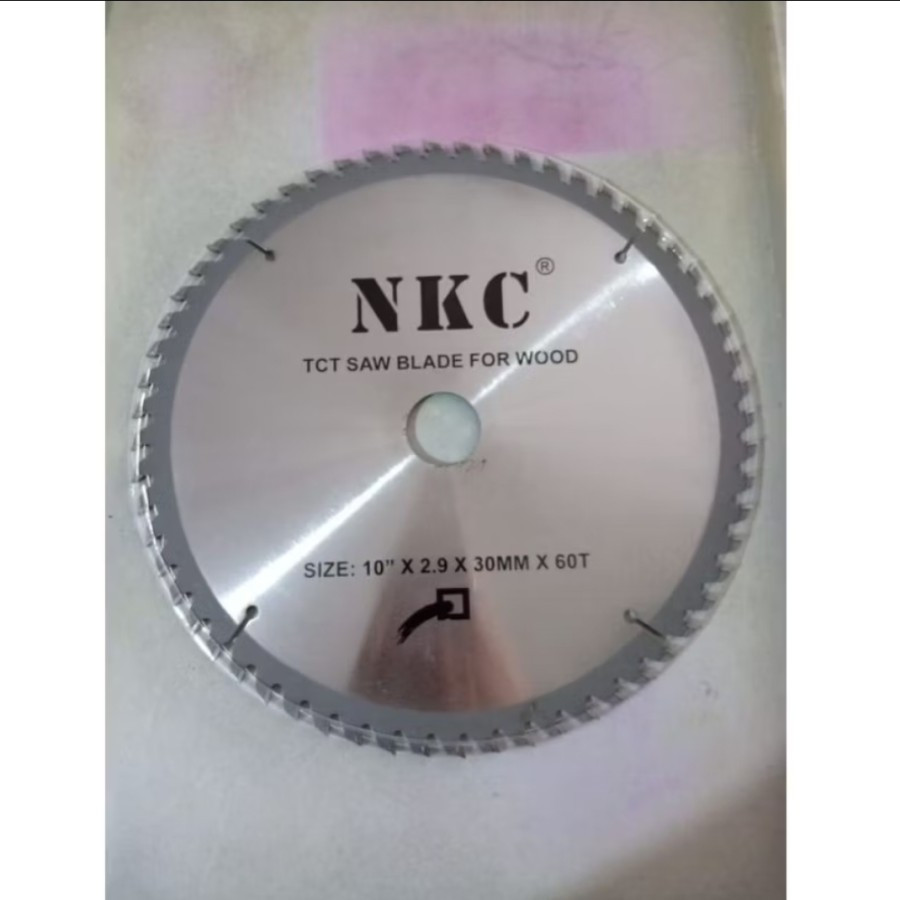 Mata Circular Saw Potong Gergaji Kayu TCT NKC By BULL 10" Inch