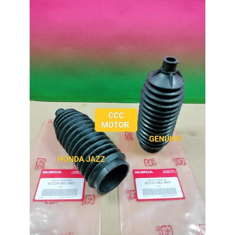 BOOT STEERING RACK STIR HONDA JAZZ GD3 CITY GD8 1 SET KIRI KANAN HONDA