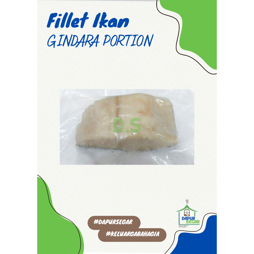 

Gindara fillet portion beku frozen no pengawet