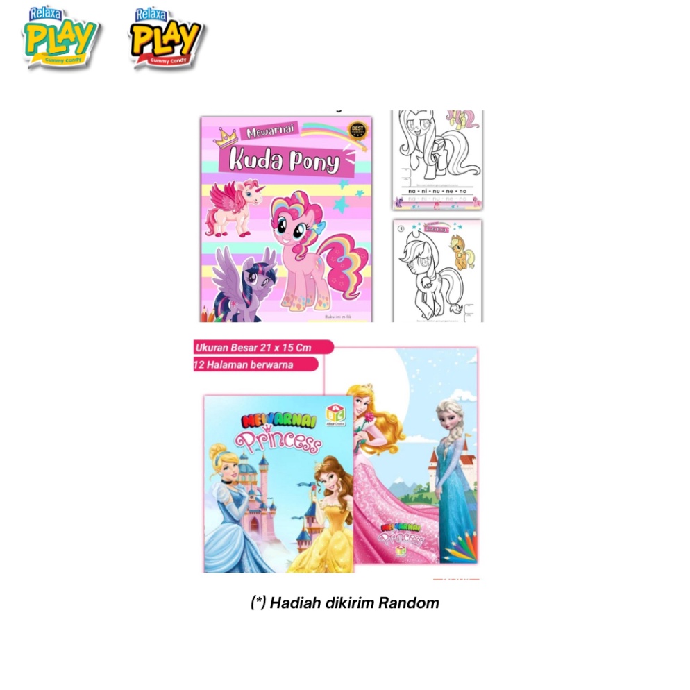 

KODE B3T HADIAH KOMBO HEMAT DRAWING BOOK RELAXA PLAY