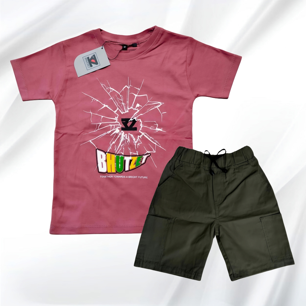 NRA Kaos Anak Setelan Distro/Chino / Setelan Baju Anak Laki Laki / Baju Anak Laki Laki