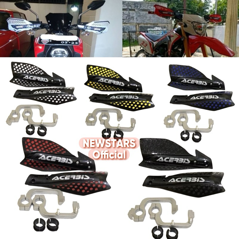 Handguard Acerbis/Evs New Model Xride Handguard Proguard Universal Motor Xride Klx Crf Beat Dll