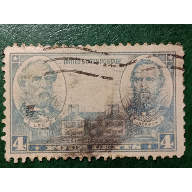 

Prangko USA 4 Cents Army Issue Tahun 1936-1937 USED
