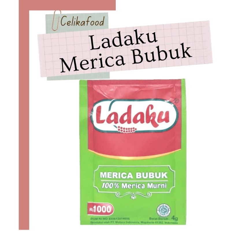 

Ladaku Merica Bubuk 4 gr 1 Pcs Pepper Bumbu Rempah