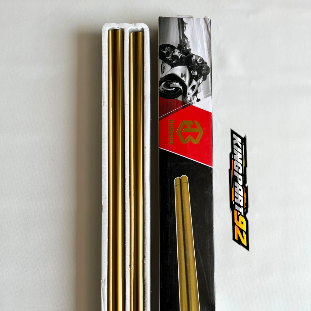 As shockbeker shock sekok depan Rx King Rxs yt115 GOLD kuning set kanan kiri Premium