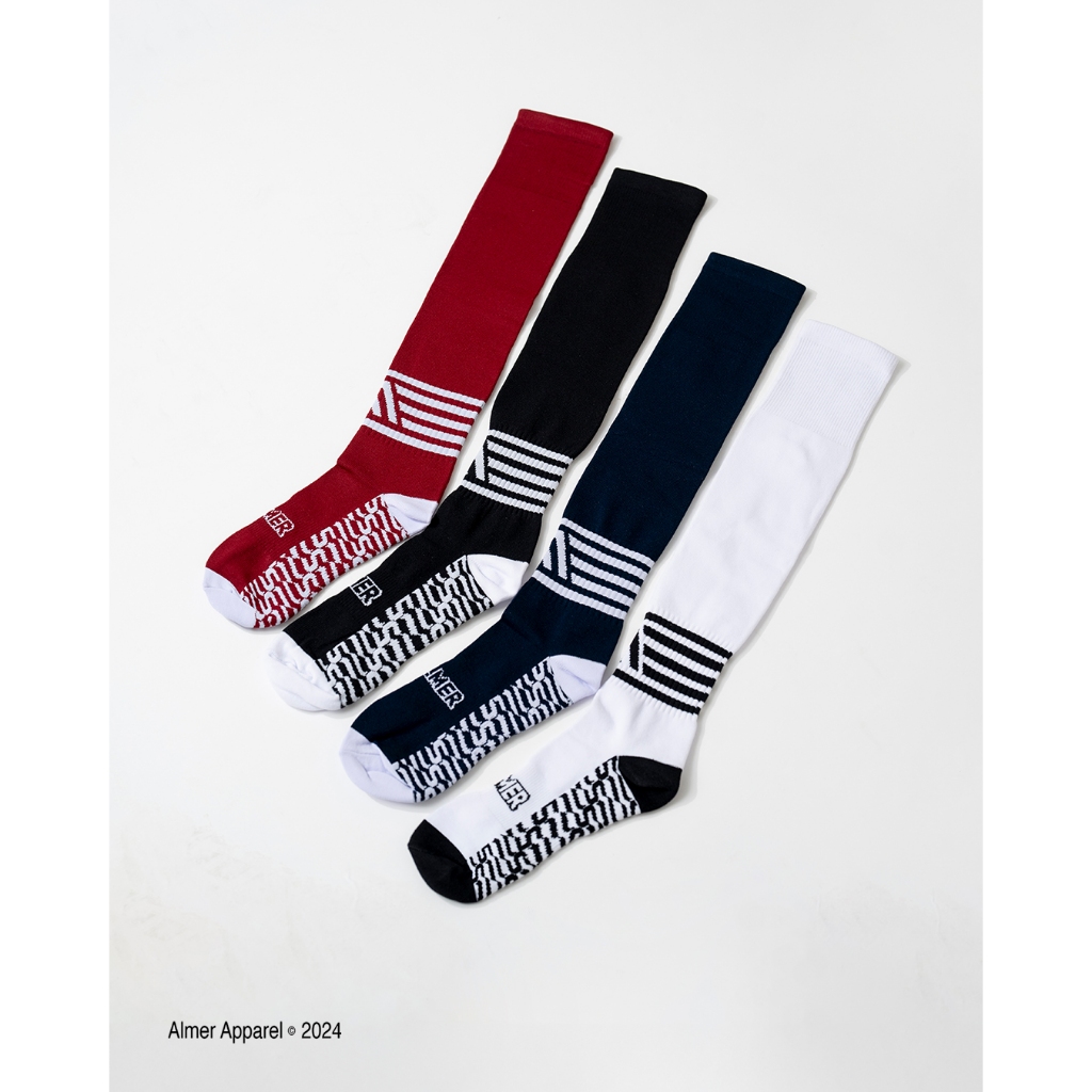 Football Socks - Kaoskaki panjang Sepakbola Futsal by Almer Apparel