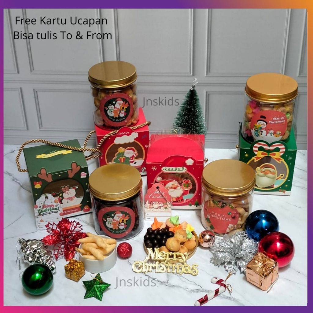 

Hampers / Parcel Natal / Bingkisan Natal Premium Kue Kering Gem Rose, Soes Sus Coklat, Chocoballs, Gabus Keju Telur