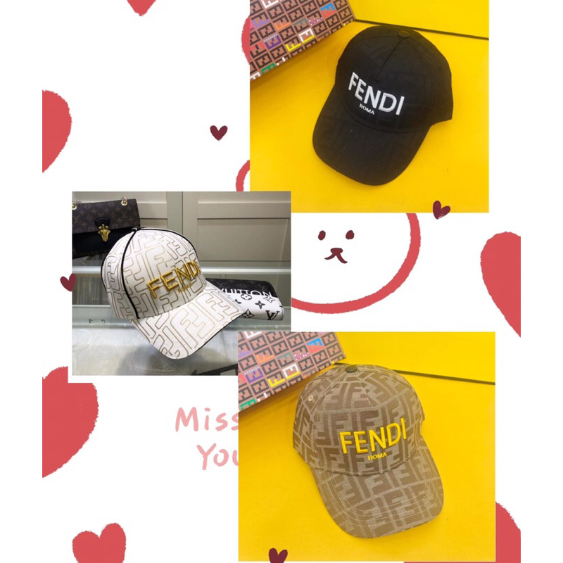 TOPI BASEBALL CAP FENDI FF PREMIUM QUALITY