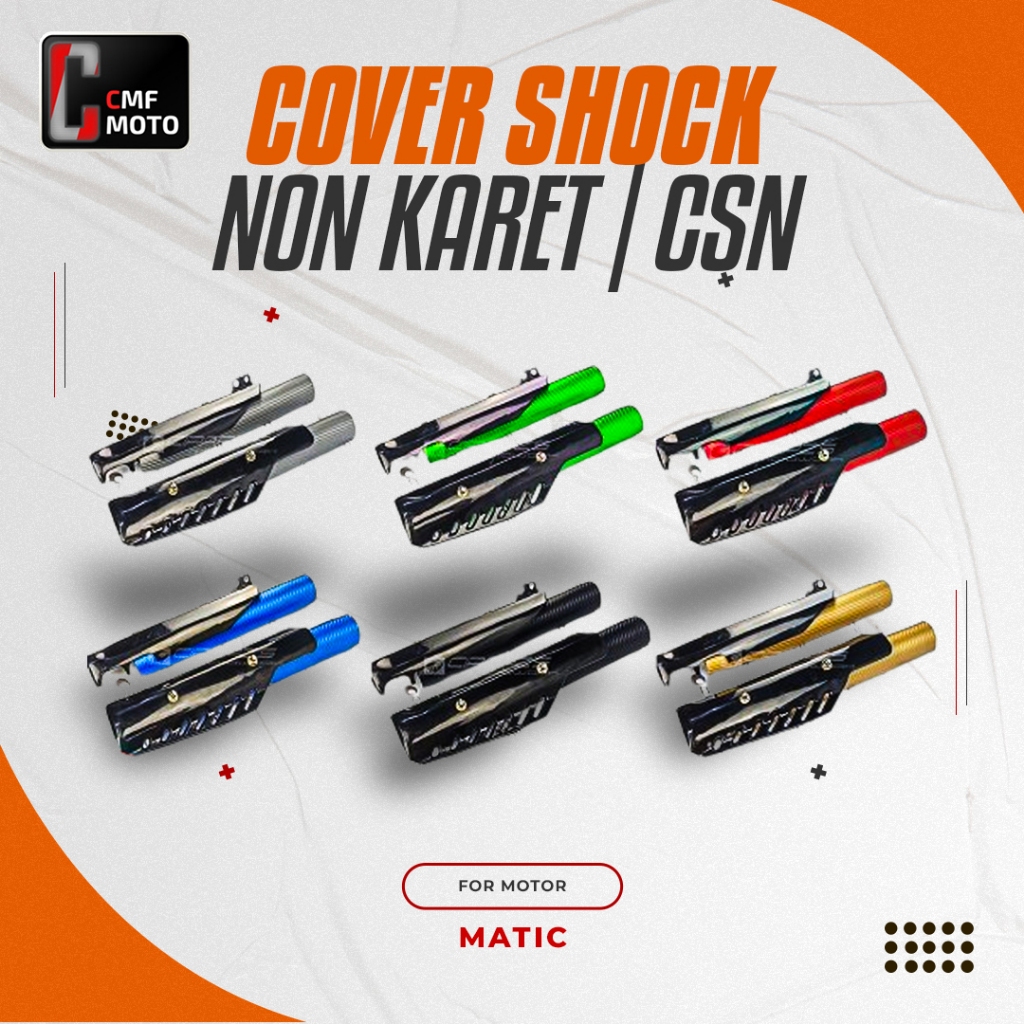 COVER SHOCK DEPAN MATIC NON KARET / ACCESORIES SHOCK DEPAN MATIC / COVER SHOCK DEPAN BEAT STREET