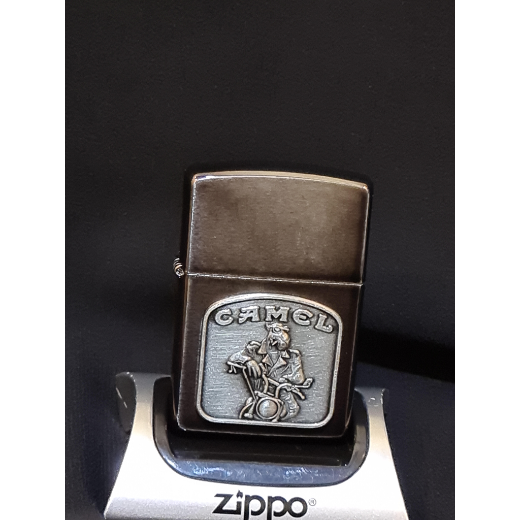 Zippo CAMEL JOE HANDLEBARS TOMBSTONE MEDALLION Original