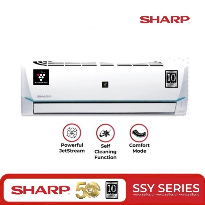 SHARP AC Plasmacluster 1,5 PK AH-AP12SSY Unit Only - GARANSI RESMI