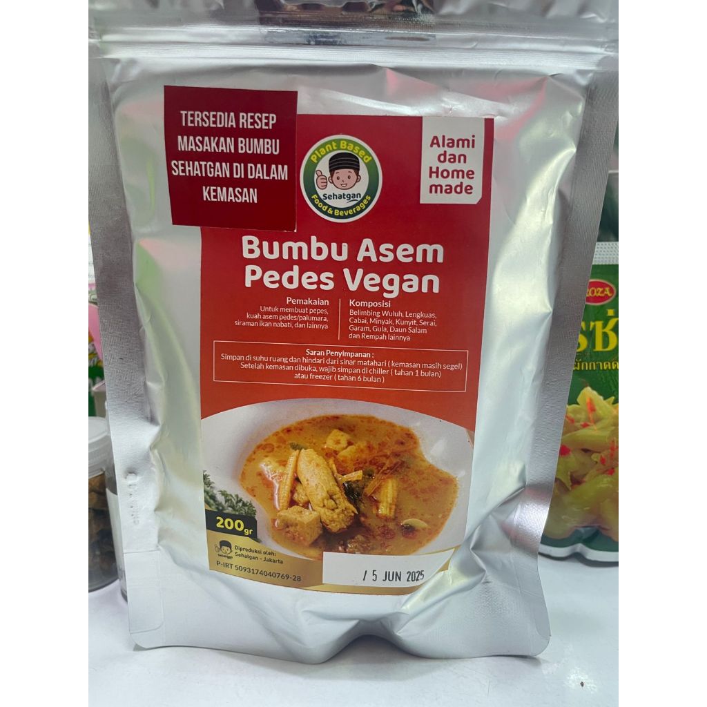 

Sehatgan Bumbu Asem Pedas V200g