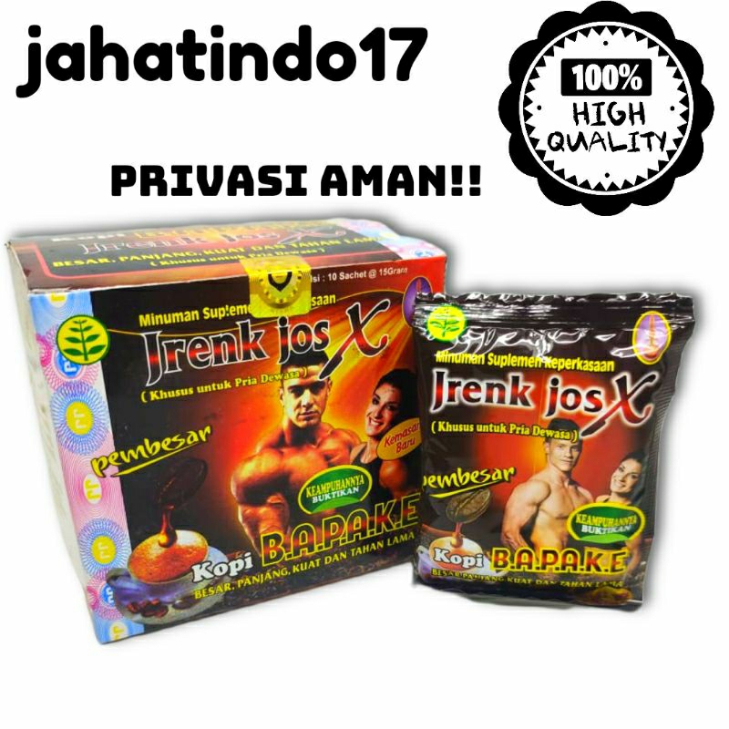

kopi 3 in 1 jrenk joss X bapake kemasan putih
