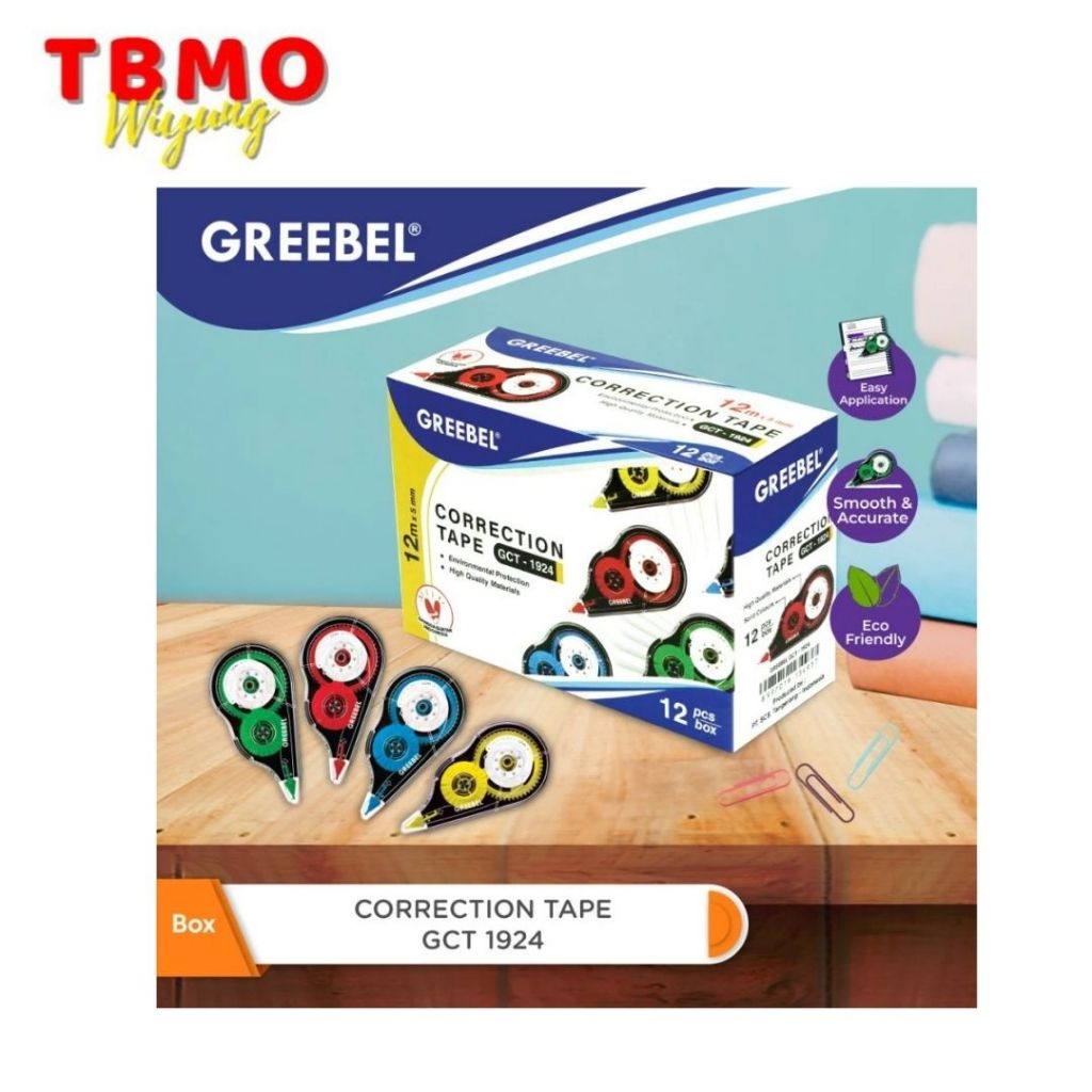 

TBMO CORRECTION TAPE GCT-1924 GB