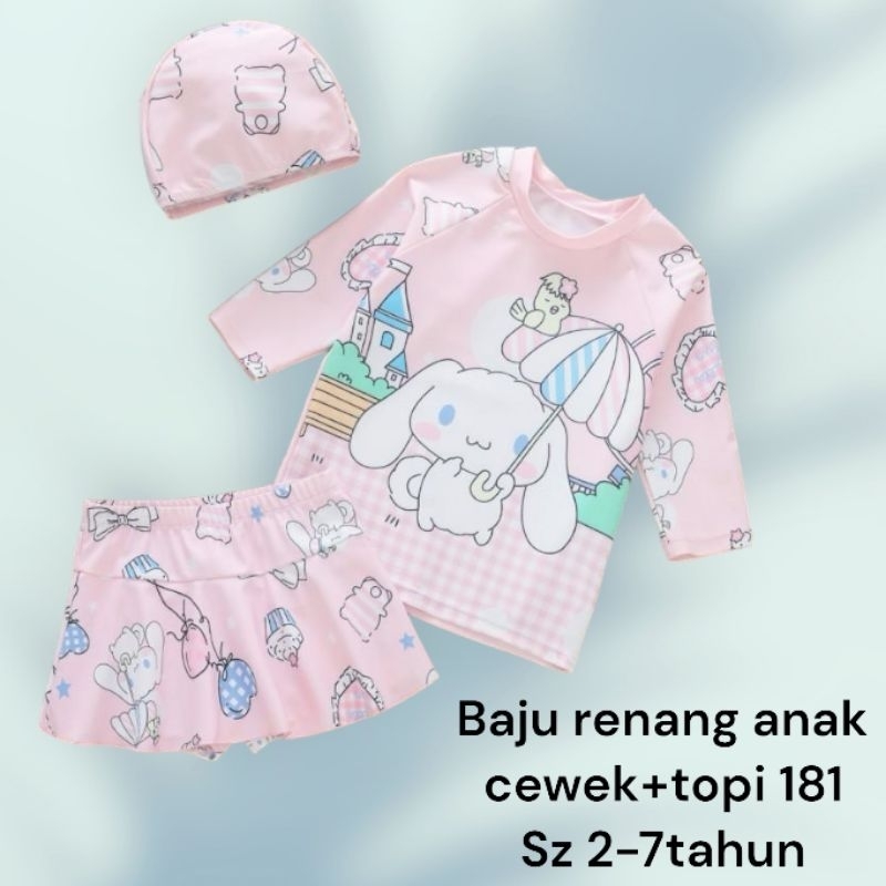 baju renang anak cewek cinnamoroll baju renang anak perempuan cinnamoroll baju renang anak wanita ci