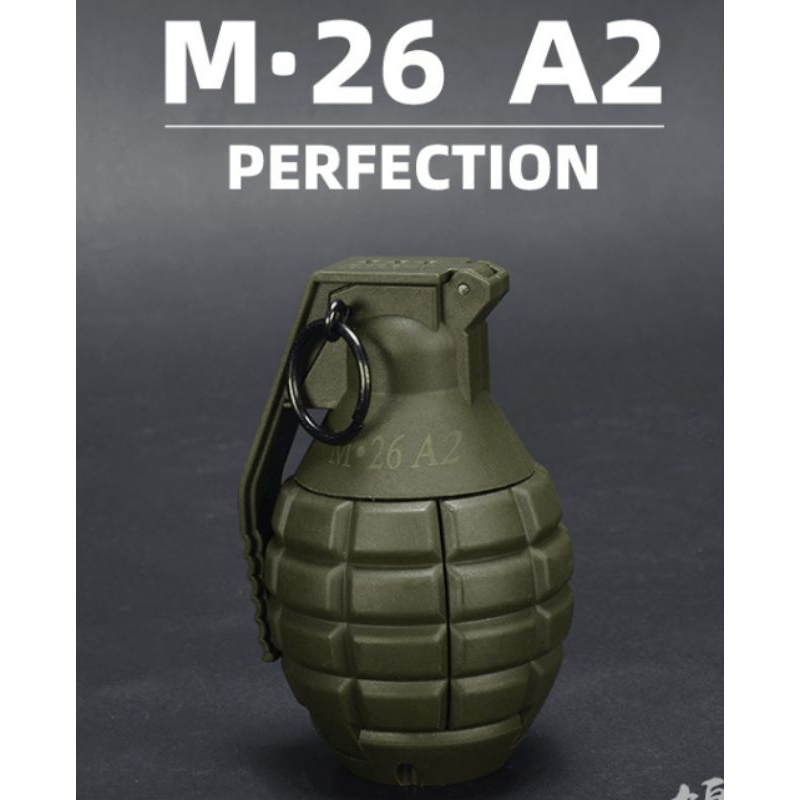 Granat Mainan Plastik Blaster Model M26/M67/M18/M24 Stielhandgranate