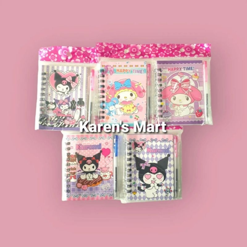 

(BISA COD) Notebook Sanrio & Bolpoin A7