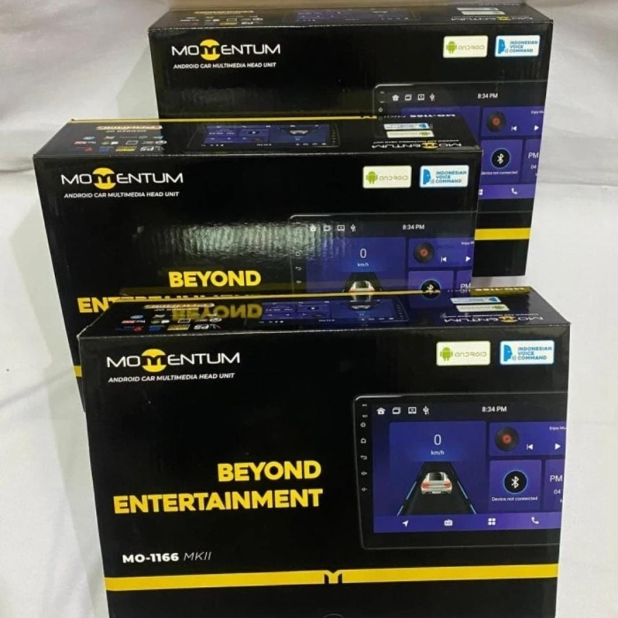 Headunit Android MOMENTUM MO 1166 MKII 10 Inch