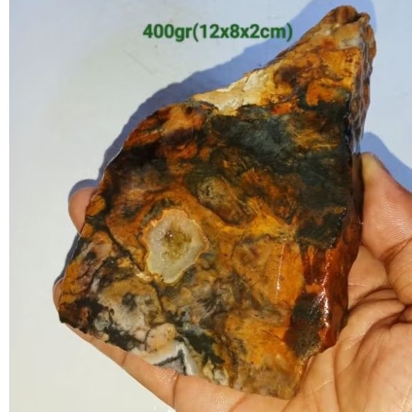 batu pancawarna Garut tembaga (529)