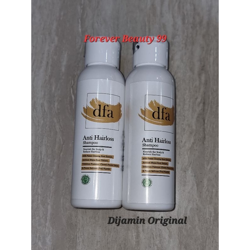 dfa Anti Hairloss Shampoo 100 ml - Shampo anti rontok - mengurangi kerontokan rambut - BPOM - DFA