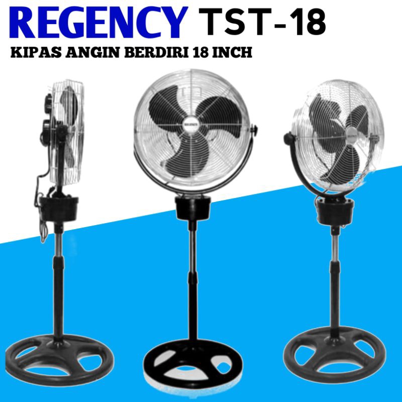 kipas angin REGENCY TST 18 Kipas angin berdiri/kipas angin tornado 18 inch
