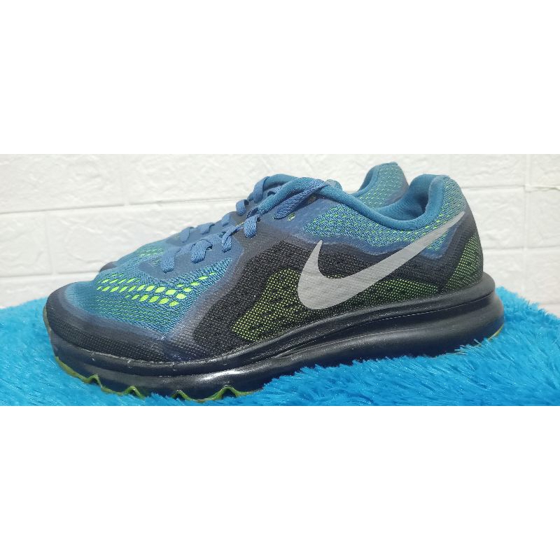 Sepatu Nike Air Max tabung 2014 blue. size 42. second original.