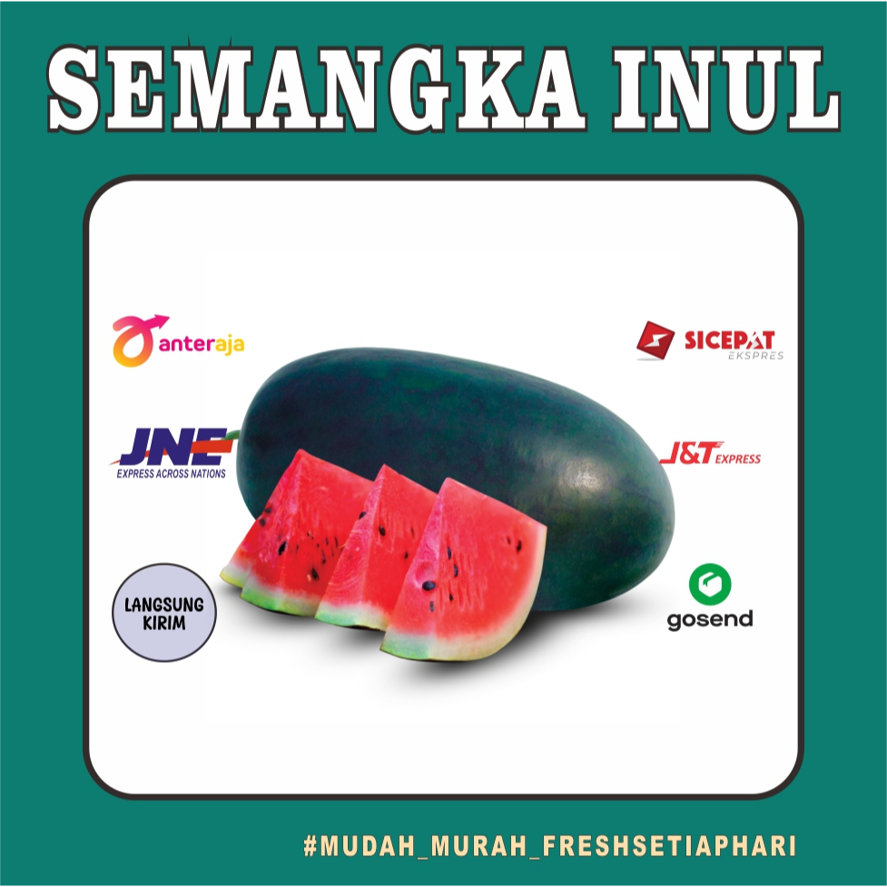

SEMANGKA LONJONG / SEMANGKA INUL FRESH MURAH BANDUNG
