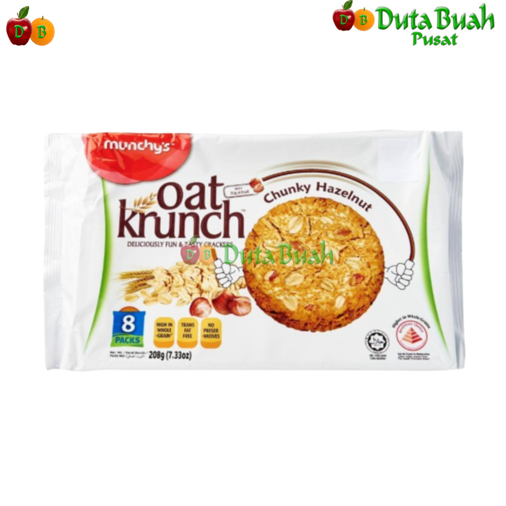 

DUTA BUAH Munchy's Oat Krunch Chunky Hazelnut 208g