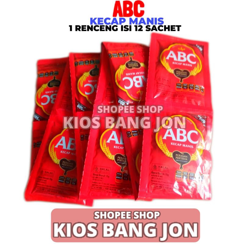 

ABC Kecap Manis Kedelai Rencengan (12 SCT) 15 Ml