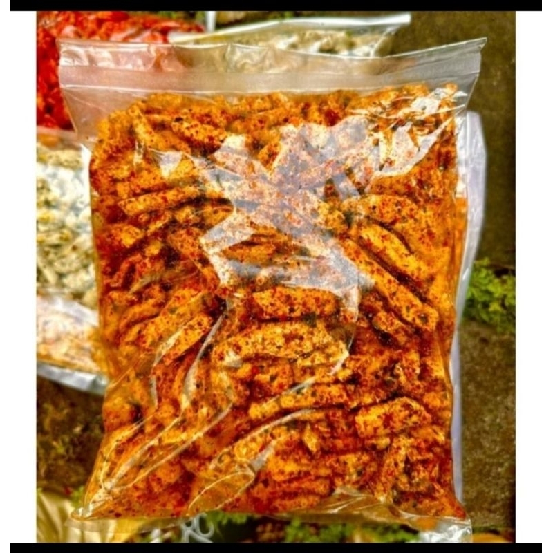 

KERIPIK BASRENG PEDAS GURIH 500GR