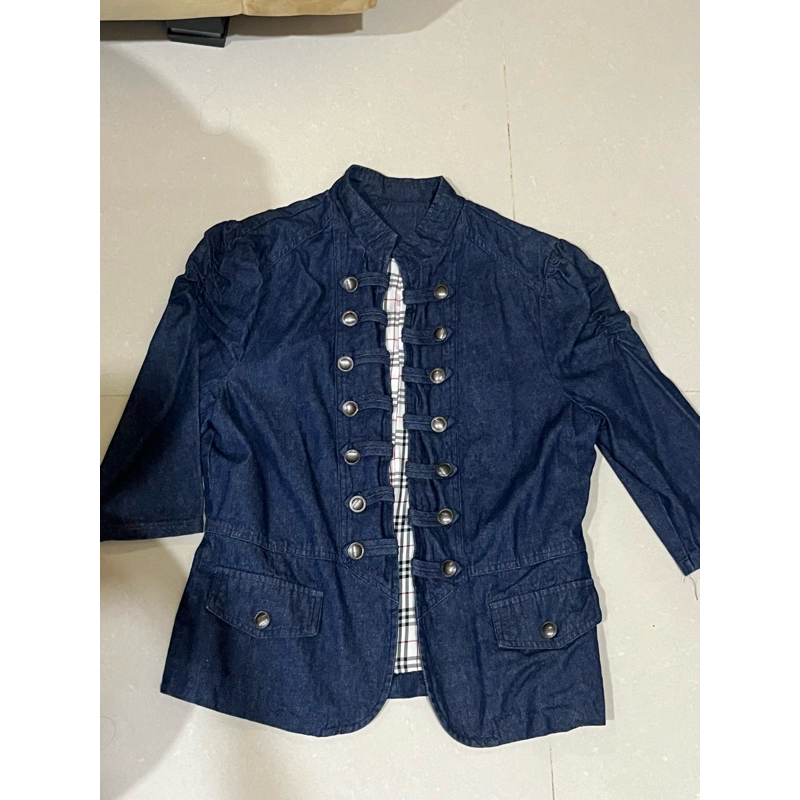 preloved blazer jeans