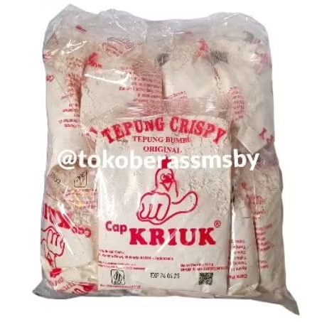 

Tepung Bumbu Crispy Kriuk 150grm x 10 ASLI