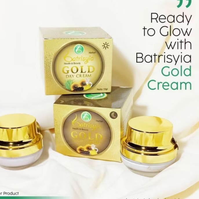 Batrisyia Herbal Day Cream Gold/Krim Siang