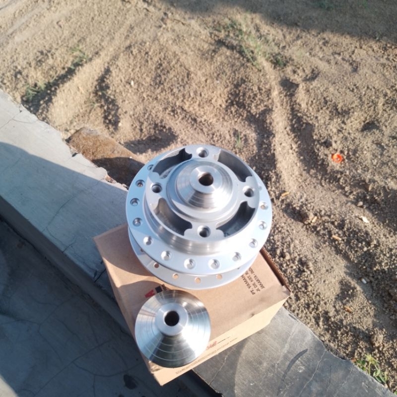 Boshing Tromol Depan jupiter hand made bahan stainlis pnp skok ninja