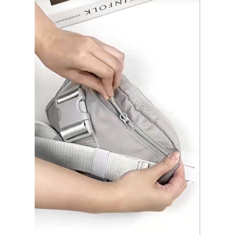 DISKON LuluLemon Waistbag unisex, tas pinggang cewek & cowok KEKINIAN