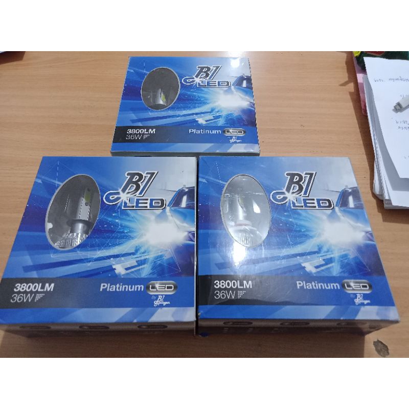 Lampu Mobil Platinum LED Headlight B1 H4 H11 HB3 HB4 H1 H7 3800LM 36W - H4 6000K
