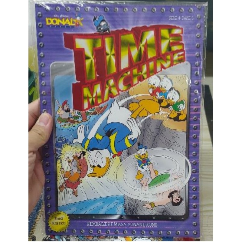 Majalah Donal Time Machine Seri 4 dari 5 - Kembali Ke Masa Yunani Kuno (Edisi Koleksi)