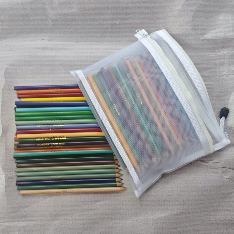 

Pensil warna 100pcs FREE DOUBLE POUCH