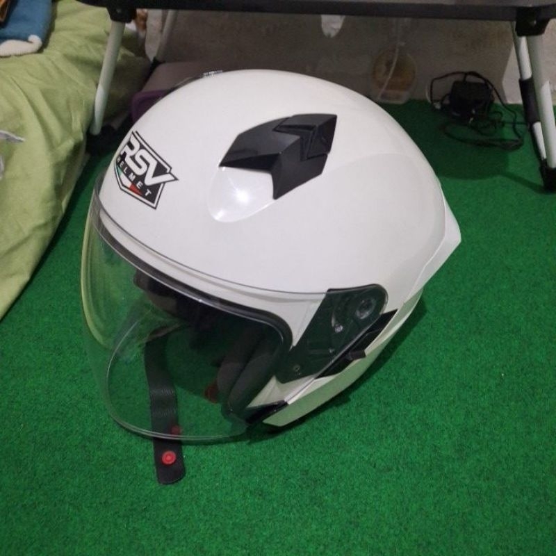 Helm Rsv Sv300 White Glossy Second