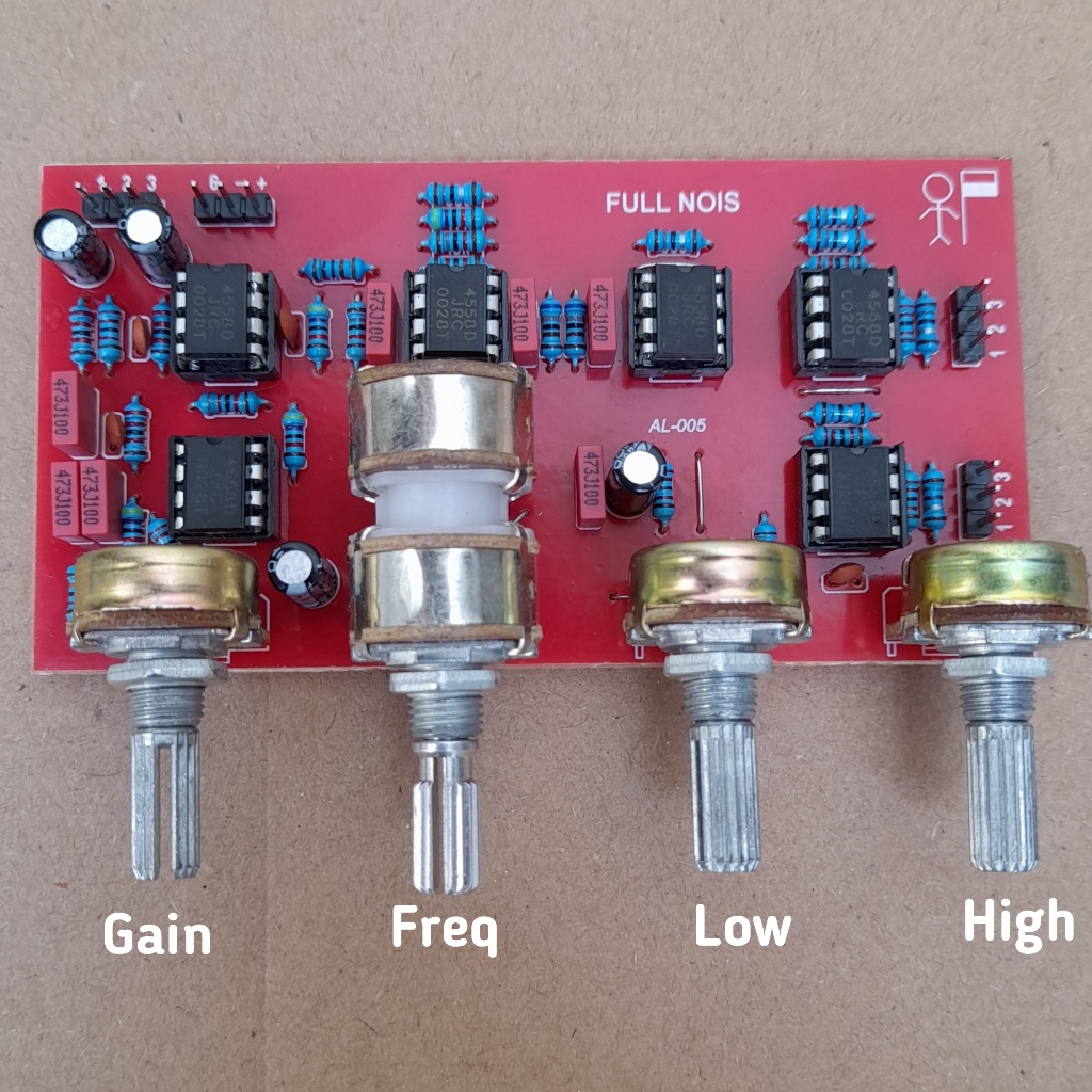 Kit Crossover Aktif 2 Way Horeg