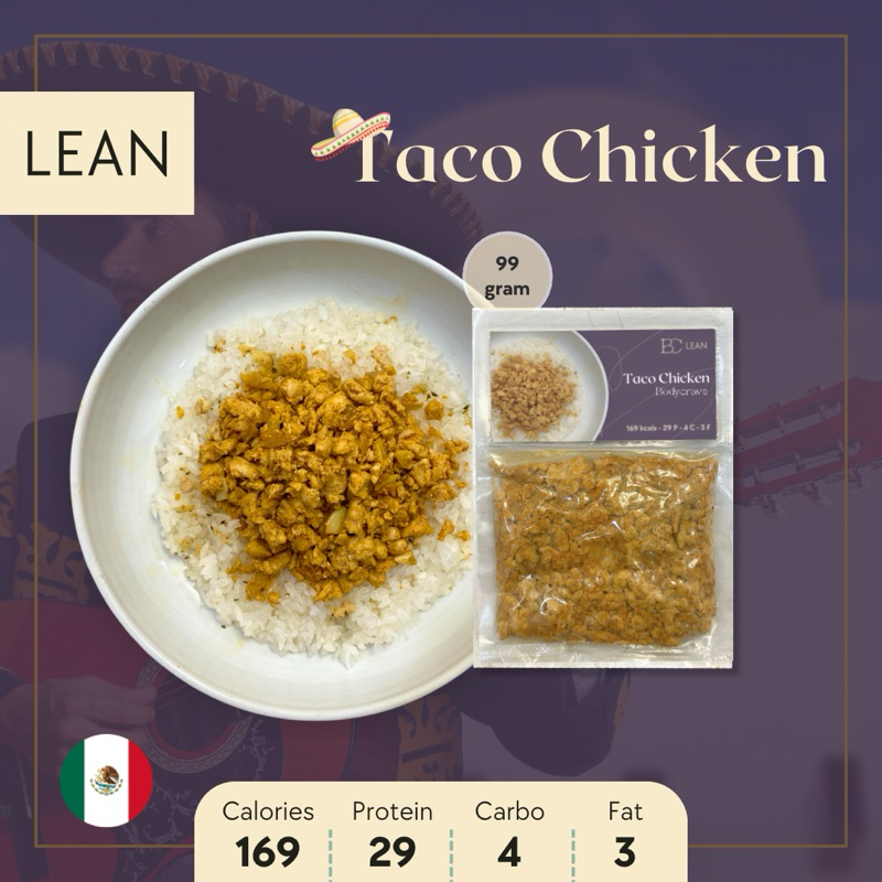 

Taco Chicken - Healthy Frozen Food by Bodycrave