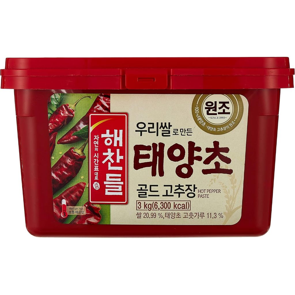 

Haechandel Gocujang /Haechandel Saus Fermentasi Pasta Cabe 3kg