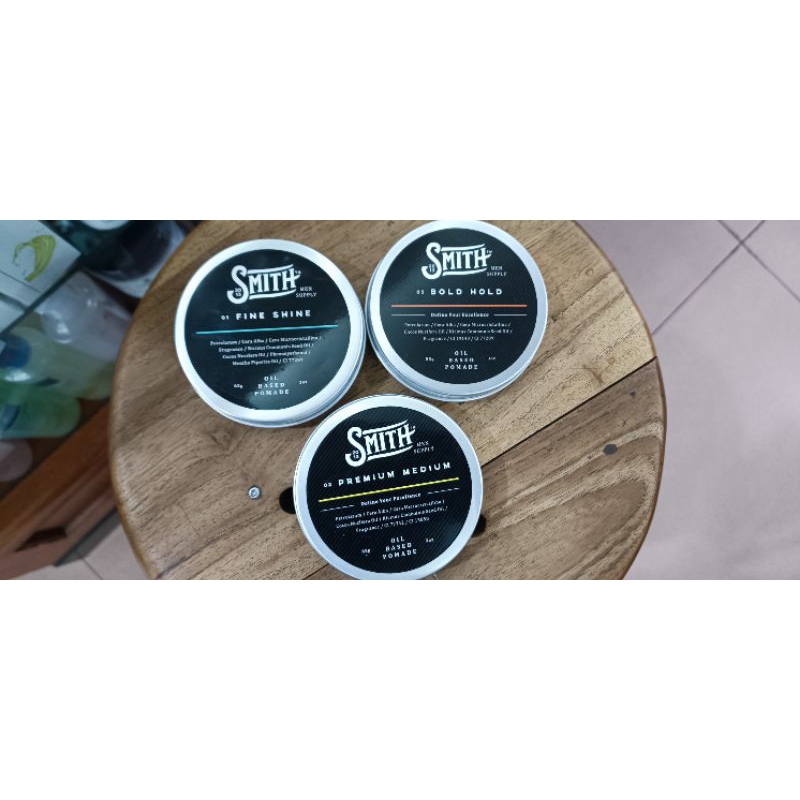 Smith Pomed Rambut Smith Men supply oil Based Pomed 85gr
