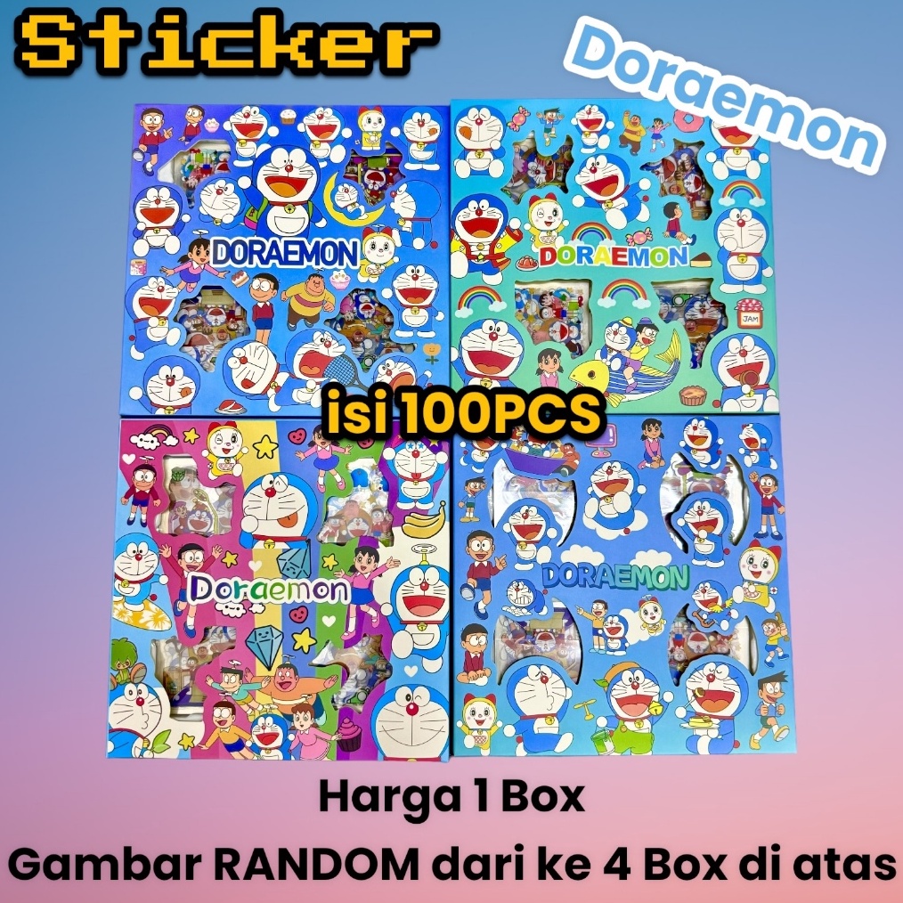 

Hemat 2 Pembelian Sticker NONO Doraemon Mix gambar BTS BT21 Doraemon Sanrio Hello Kitty My melody Kuromi MOMO isi 1Pcs A119