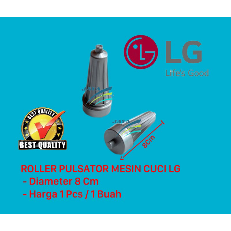 Roller Pulsator Mesin Cuci LG 8Cm / Roda Pulsator Mesin Cuci LG 2 Tabung
