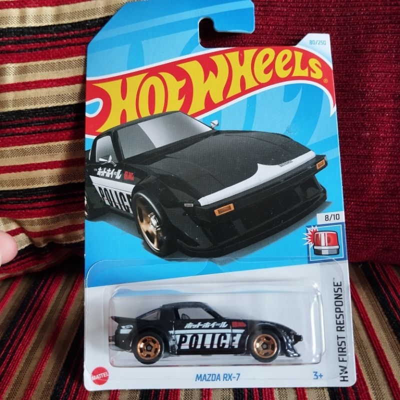 Hot Wheels Mazda RX-7 Hitam