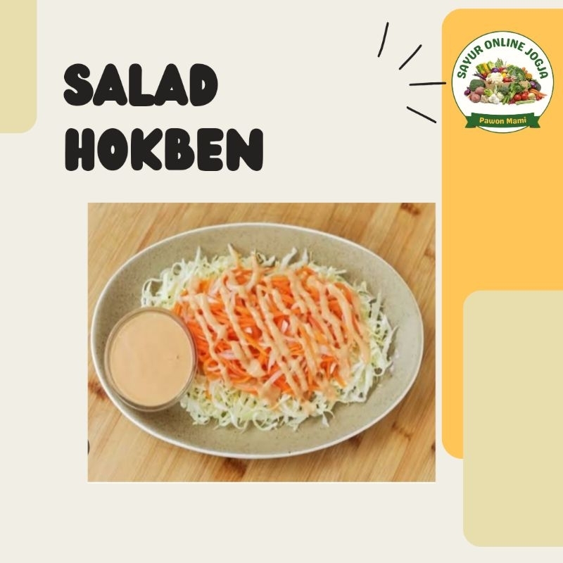 

Foodprep salad HokBen - PAWON MAMI SAYUR ONLINE JOGJA