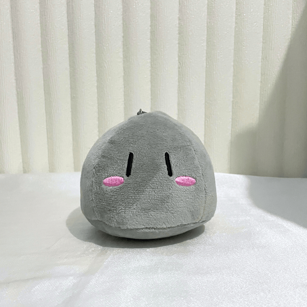 READY BONEKA GANTUNGAN KUNCI GANCI SLIME RAGNAROK ABU GRAY GREY LUCU ANIME