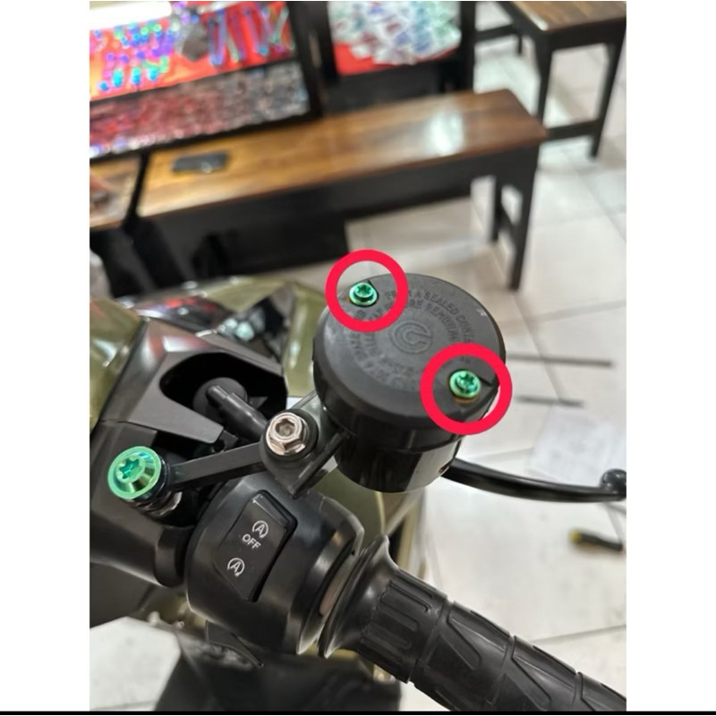 Baut Tutup Tabung Minyak Rem Brembo Big Baut Probolt